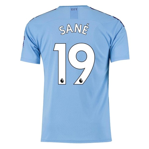 Trikot Manchester City NO.19 Sane Heim 2019-20 Blau Fussballtrikots Günstig